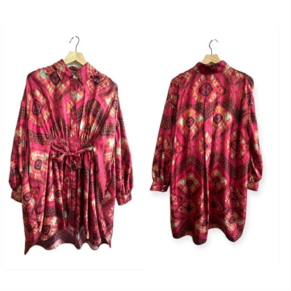 Ulla Johnson Jude silk dress, Size 6, Wild Rose, NWT - Picture 6 of 16